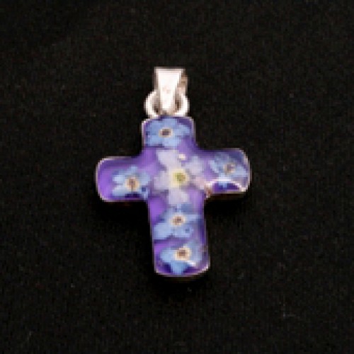 Sterling Silver Cross Pendant (0.75